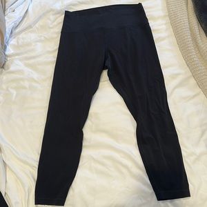 Lululemon Align 25” Pant - black - size 12